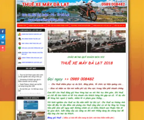 Thuexemaydalat.com(CHO) Screenshot