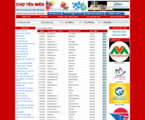 Thugian.com.vn(Tên miền) Screenshot