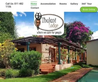 Thulanilodge.co.za(Thulani Lodge 3 star) Screenshot