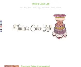 Thulascakelab.com(Thula's Cake Lab) Screenshot