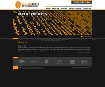 Thumbtech.com.au(Website Under Upgrading) Screenshot