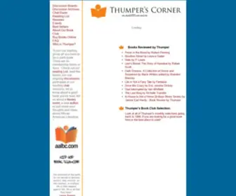 Thumperscorner.com(The African American Literature Book Club's goal) Screenshot