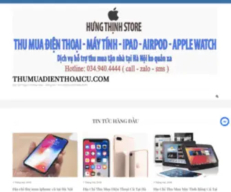 Thumuadienthoaicu.com(Thu mua điện thoại cũ) Screenshot