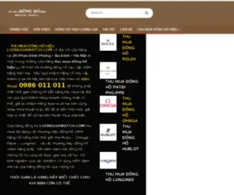 Thumuadonghohieu.com(Cửa hàng đồng hồ Lương Gia) Screenshot