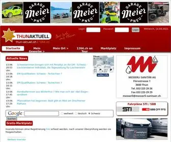 Thun-Aktuell.ch(Thun Aktuell) Screenshot