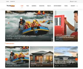 Thundafunda.com Screenshot