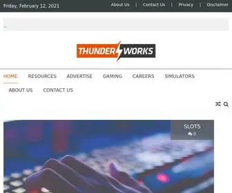 Thunder-Works.com(Thunder Works) Screenshot