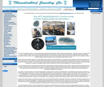 Thunderbird-Jewelry.com(Thunderbird Jewelry Co) Screenshot