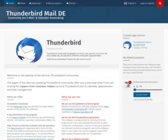 Thunderbird-Mail.de(Thunderbird Mail DE) Screenshot