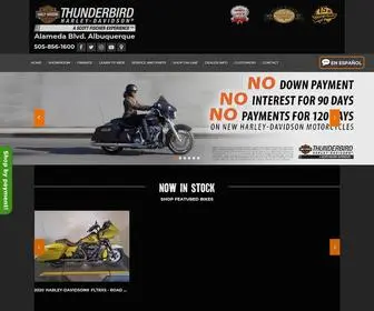 ThunderbirdHD.com(Thunderbird Harley) Screenshot