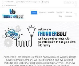 Thunderbolttechnologies.com(Website Design & Development company) Screenshot