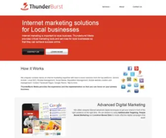 Thunderburstmedia.com(ThunderBurst Media) Screenshot