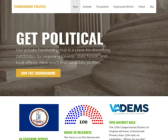 Thunderdomepolitics.com(Thunderdomepolitics) Screenshot