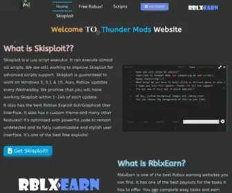 Thundermods.com(Free lego hax) Screenshot