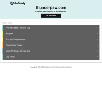 Thunderpaw.com(Cyber Security) Screenshot
