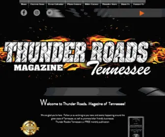 Thunderroadstennessee.com(Thunder Roads Magazine of Tennessee) Screenshot