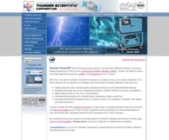 Thunderscientific.com(Thunder Scientific) Screenshot