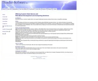 Thundersoftware.com(Church Management Software for Windows) Screenshot