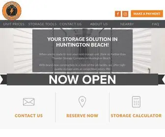 Thunderstoragecompany.com(Thunder Storage Company) Screenshot