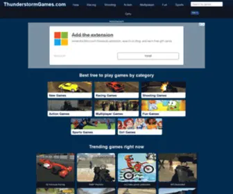 ThunderstormGames.com(One moment) Screenshot