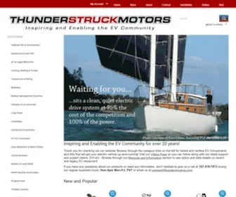 Thunderstruck-EV.com(Thunderstruck Motors Home) Screenshot