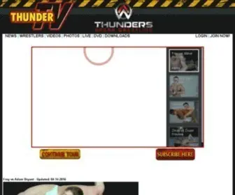 ThundertvWrestling.com(Thunders Arena) Screenshot