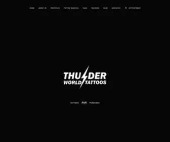 Thunderworldtattoos.com(Best Tattoo Parlour in Kolkata) Screenshot