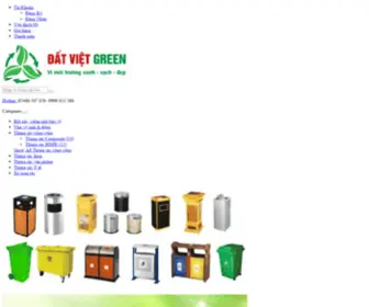 Thungraccongcong.com.vn(Dat Viet Green) Screenshot