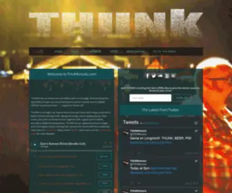 Thunkmusic.com(THUNK is a popular Americana jam band from Longmont) Screenshot