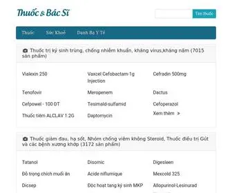 Thuocbacsi.com(Thông) Screenshot