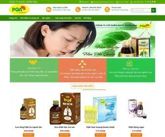 ThuoCDongduocPqa.com(Công Ty Dược Phẩm PQA) Screenshot