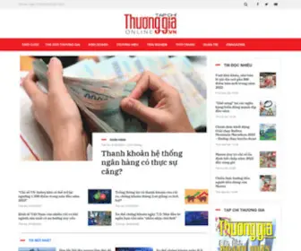 Thuonggiaonline.vn(Tạp chí điện tử Thương gia) Screenshot