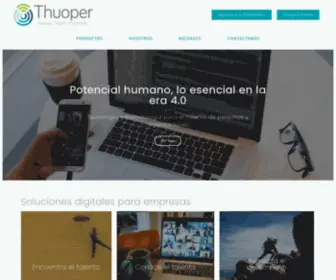 Thuoper.com(Tecnología y metodología para la Gestión del Talento) Screenshot