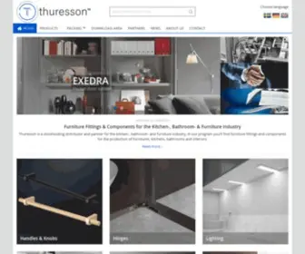 Thuressontrading.com(Fittings for the Kitchen) Screenshot