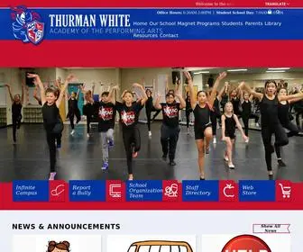 Thurmanwhitems.com(Thurman White Middle School) Screenshot