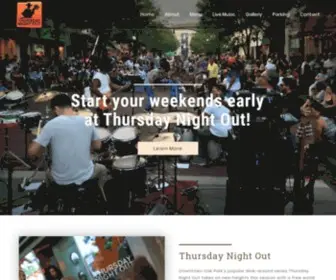 Thursdaynightout.com(Downtown Oak Park) Screenshot