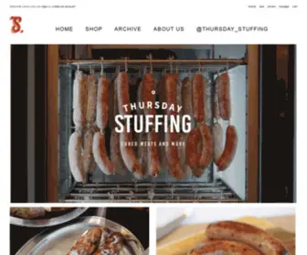Thursdaystuffing.com(써스데이스터핑) Screenshot