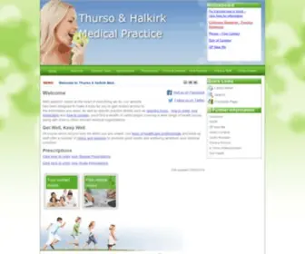 Thursohalkirkmp.co.uk(Thurso &amp; Halkirk Medical Practice) Screenshot