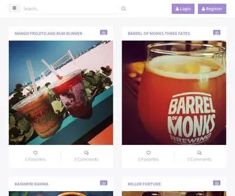 Thurstee.com(Drinks) Screenshot