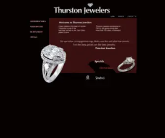 Thurstonjewelers.com(Thruston Jewelers) Screenshot