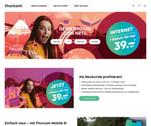 Thurweb.ch(Thurcom) Screenshot