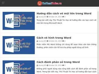 Thuthuattinhoc.vn(Thủ) Screenshot
