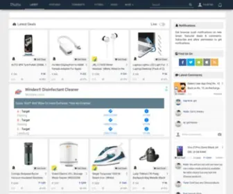 Thuttu.com(Online shopping deals) Screenshot