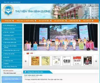 Thuvienbinhduong.org.vn(Thư) Screenshot