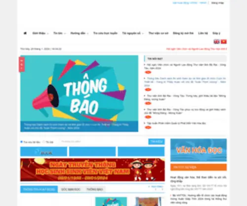 Thuvienbrvt.com.vn(Thuvienbrvt) Screenshot