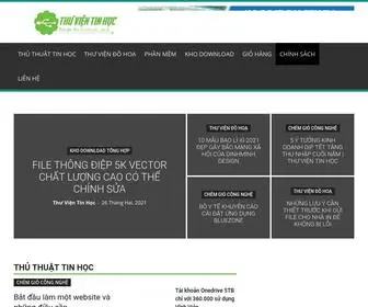Thuvientinhoc.net(Thư viện tin học) Screenshot