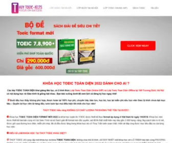 Thuytoeic.com(Thuytoeic) Screenshot