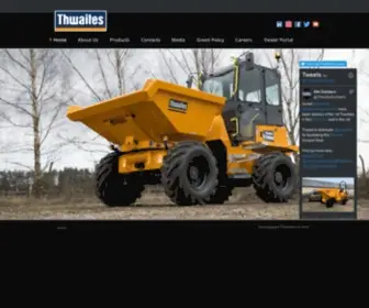 Thwaitesdumpers.co.uk(Site Dumpers) Screenshot