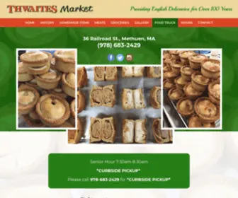 Thwaitesmarket.com(Thwaites Market) Screenshot