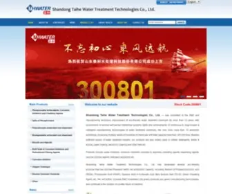 Thwater.net(Shandong Taihe Water Treatment Technologies Co) Screenshot